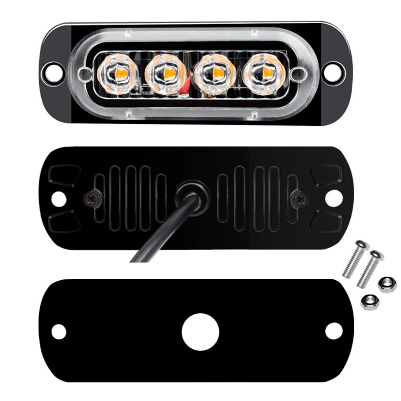 4led Auto Flash Výstražná lampa mriežka blesk pre Suzuki SX4 Swift Alto Liane Grand Vitara Jimny Scross