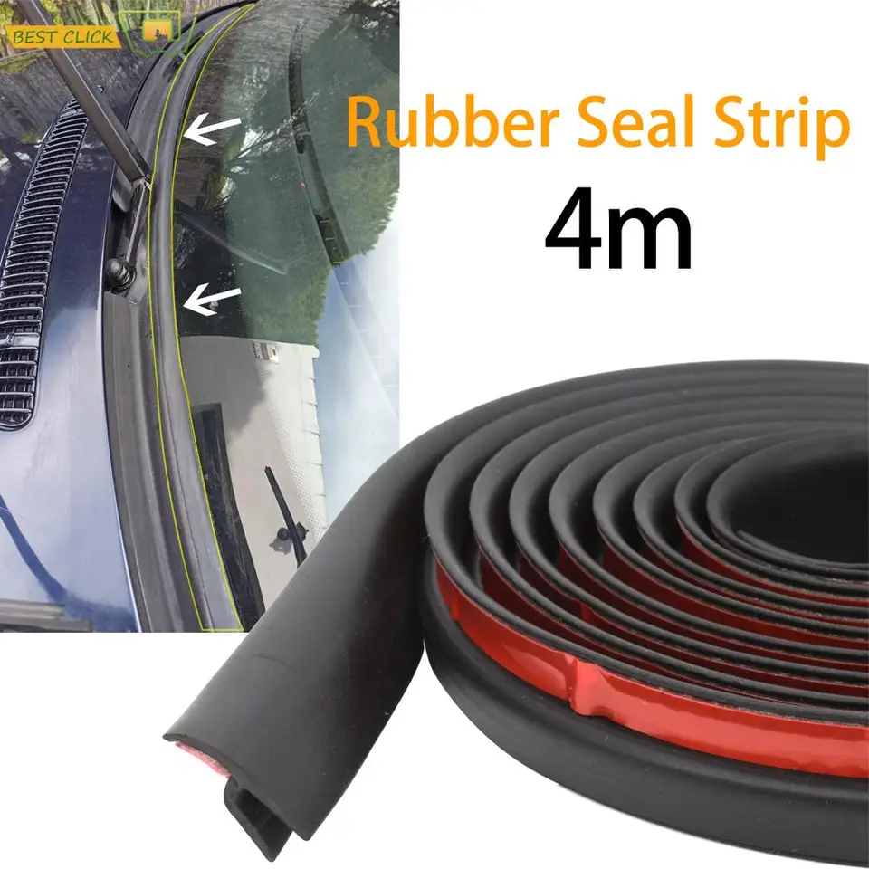 4M H-Type Universal Auto Gum Gume Strip pre Honda Audi Benz Buick VW Skoda Mazda Ford Toyota Kia BMW TRESPROUT ORIPORE DRUPOPOR