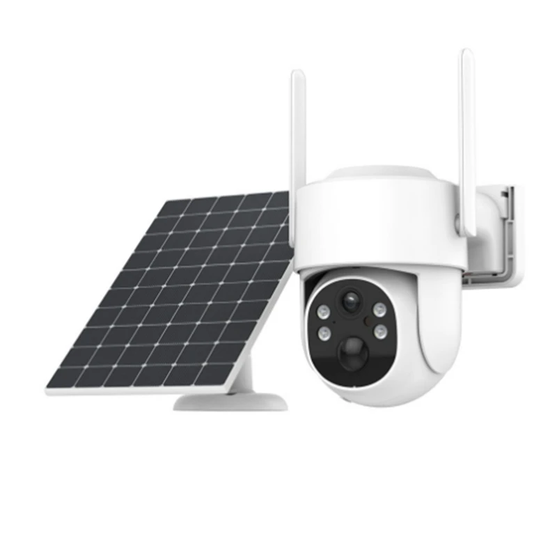 4MP WiFi solárna kamera nočné videnie IP fotoaparát PTZ Outdoor Camera so solárnym panelom nabíjanie batérie Human Detect ICSEE
