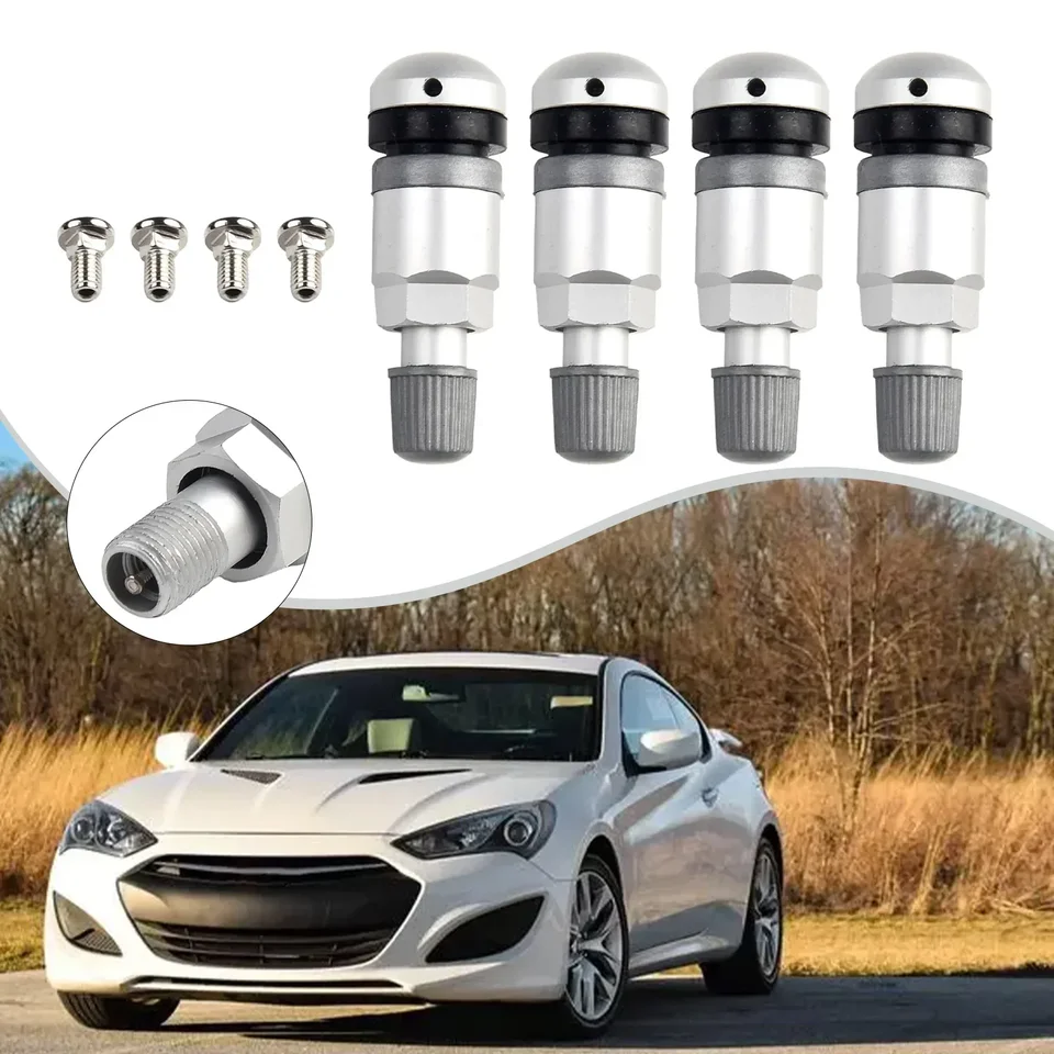 4p/balenie TPMS tlakový senzorový ventil stopky na opravu súprav pre bmw 5 predný ľavý zadný pravý tlak monitory tlaku