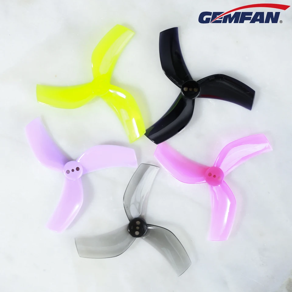 4pairs 8ks Gemfan D63 Ducted 63 mm 2,5 palcovej 3-lopatej vrtule pre RC FPV Racing Freestyle Špáradlo Cinewhop Duct Workes