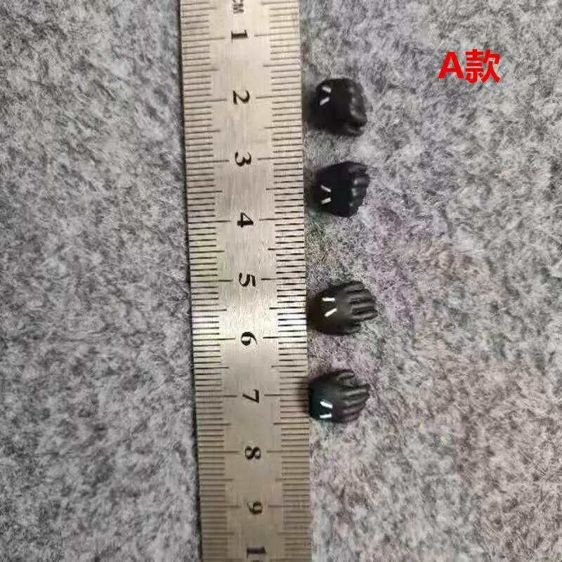 4pc 1/12 v mierke ženského vojaka Acceórie modelu ručného typu pre 6 