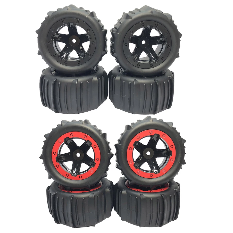 4pcs 1/16 1/14 1/12 Snehový piesok pneumatiky RC Príslušenstvo RC Crawler Pneumatiky RC Gumové koleso RC Pneumatiky vozidla pre HBX MJX Zwn WPL