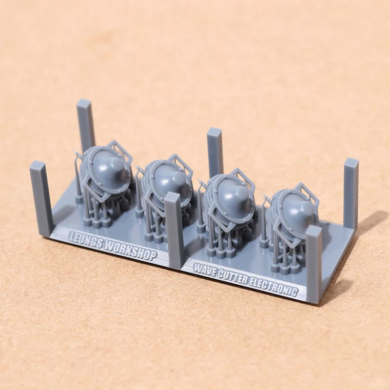 4pcs 1/35 Ruský Volnorez Elektronické rušenie zariadenia Model 3D tlačia