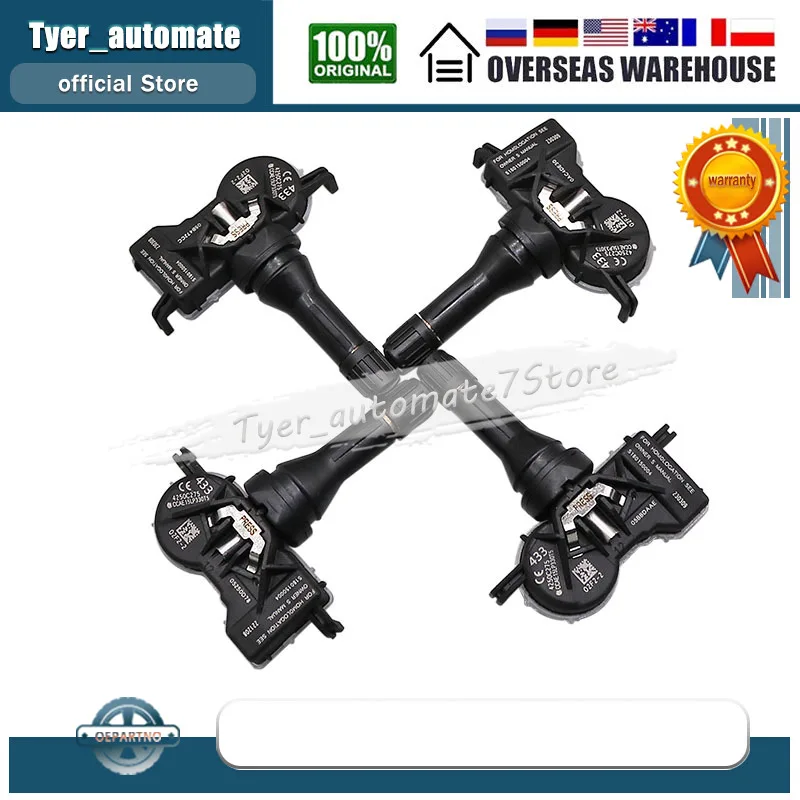 4pcs 4250c275 4250F187 Senzor tlaku v pneumatikách S180150004 pre Mitsubishi Outlander Pajero L200 Lancer ASX 433MHz