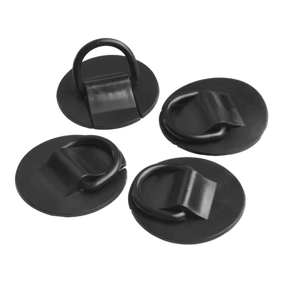 4pcs 6cm dinghy člnový lanový prsteň spona kruhový kruhový PVC PATH pre nafukovací kajak kajak dinghy sups surfy canoards diely