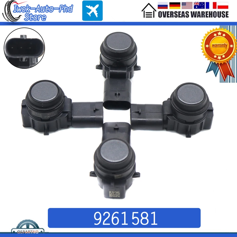 4pcs 9261581 PDC parkovací snímač reverzného radarového detektora pre BMW 1 2 3 4 66209261581 0263013513