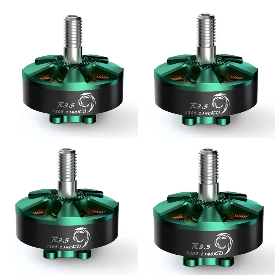 4pcs Brotherhobby R3.5 2205 2140KV 6S Brushless Motor pre FPV freestyle 3,5 palca Cinewhope Drones DIY diely