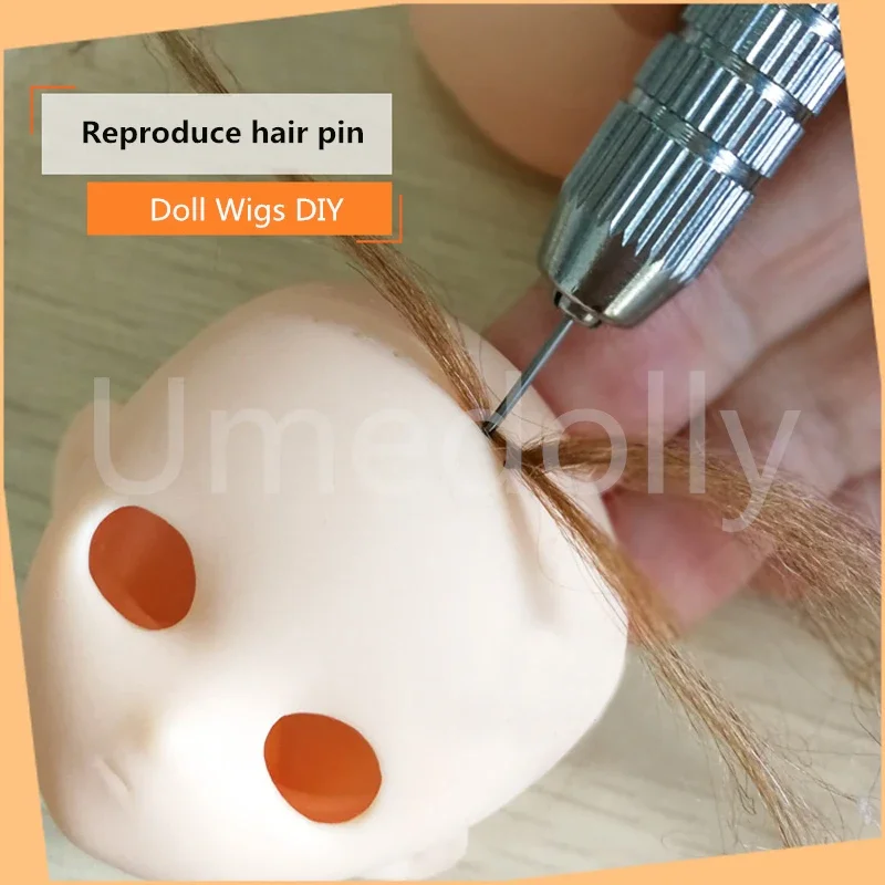 4pcs DIY Doll Wig Set