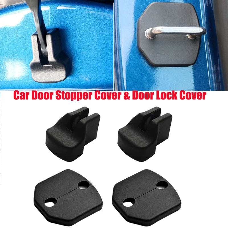 4PCS Dvere CAR Ochrana Ochrana krytu dverí pre Ford Mustang 2015 2016 2017 2018 2018 2018 2020 2021 Interiérové ​​príslušenstvo