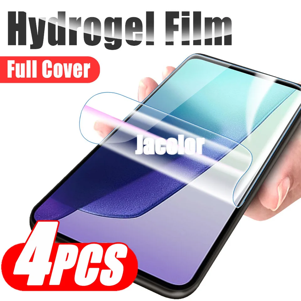 4PCS Full Cover Bezpečnostný hydrogélový film pre Xiaomi Redmi 14c Xioami Xiaomy pre redmi14c 14 ° C Ochrana s vodnou obrazovkou pre Redmi 14C