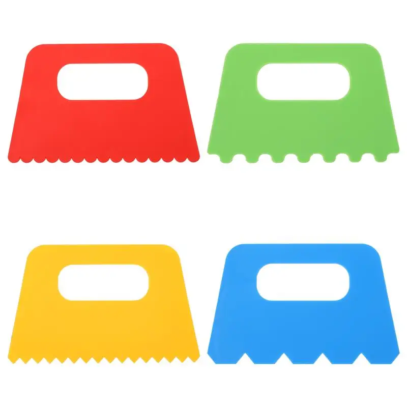4PCS Graffiti Tools Remeslá remeslá prenosné pre batoľatá detské hračky hrnčiarskeho sochárstva