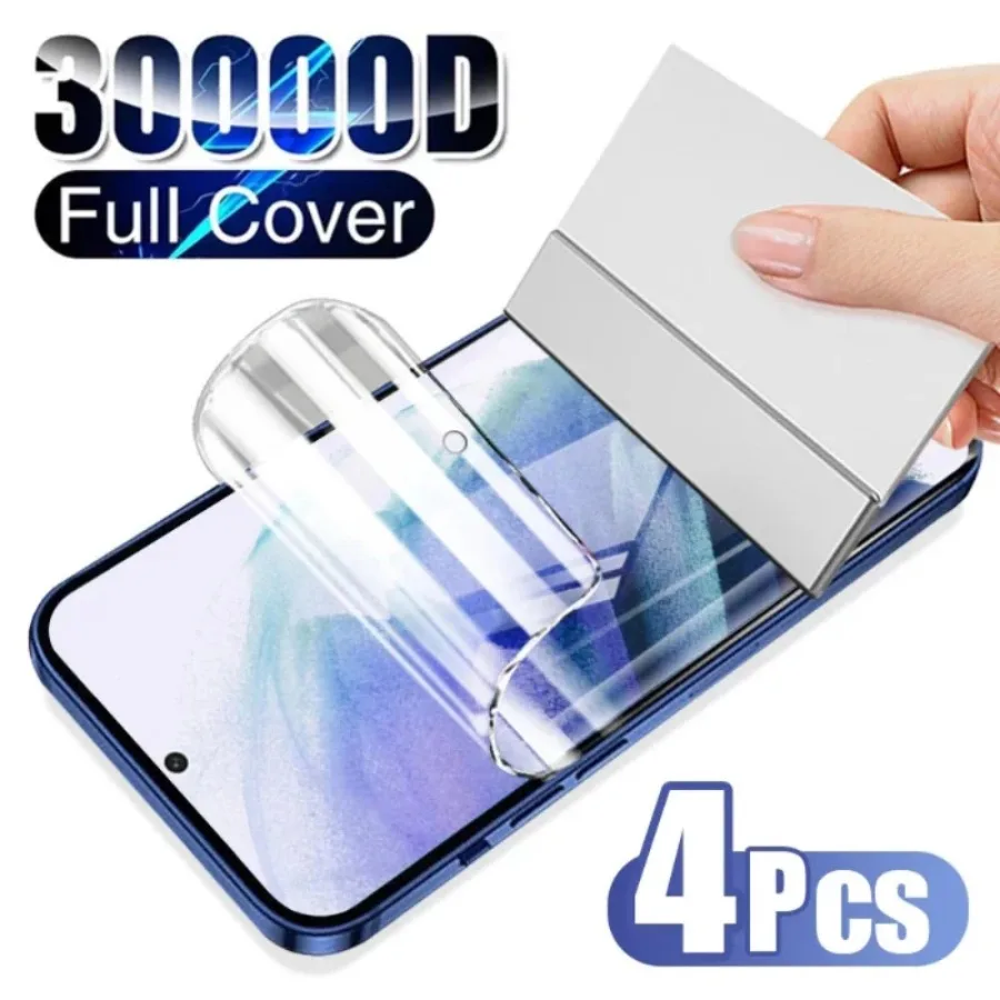 4pcs Hydrogel Film Screent Protector pre Samsung Galaxy S23 S22 S21 Ultra Fe Plus S10 S20 S9 S8 Ochranca obrazovky pre poznámku 20 10