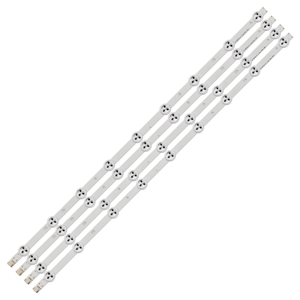 4pcs LED podsvietené prúžky pre 32pfl3507 32LM340T 32LM3400 32LS3400-UA 32LS3400 6916L-0923A 6916L-0881A 6916L-1030A 6916L-1031A