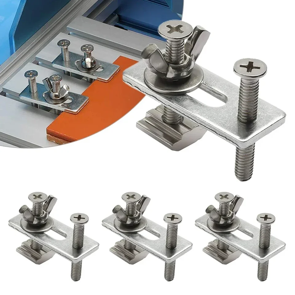 4PCS M6 T Track Hold Down Celps Kit pre 3018-Pro 3018-MX3 3018-PROVER 1810-Pro CNC Router preglejka preglejky drevárstvo