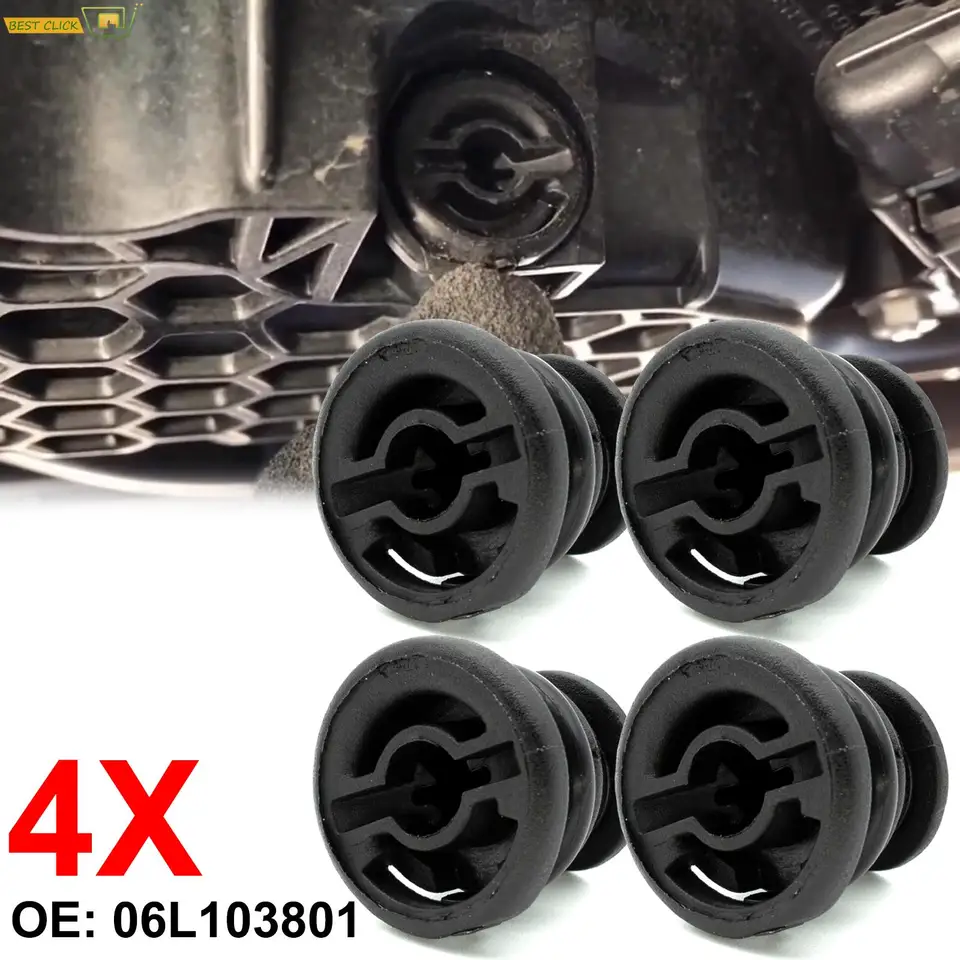 4pcs motorová olejová odtoková zástrčka PAN pre Audi A1 A3 Quattro A4 Allroad A5 Sportback A6 Q3 Q5 Q7 S3 TT 06L10380