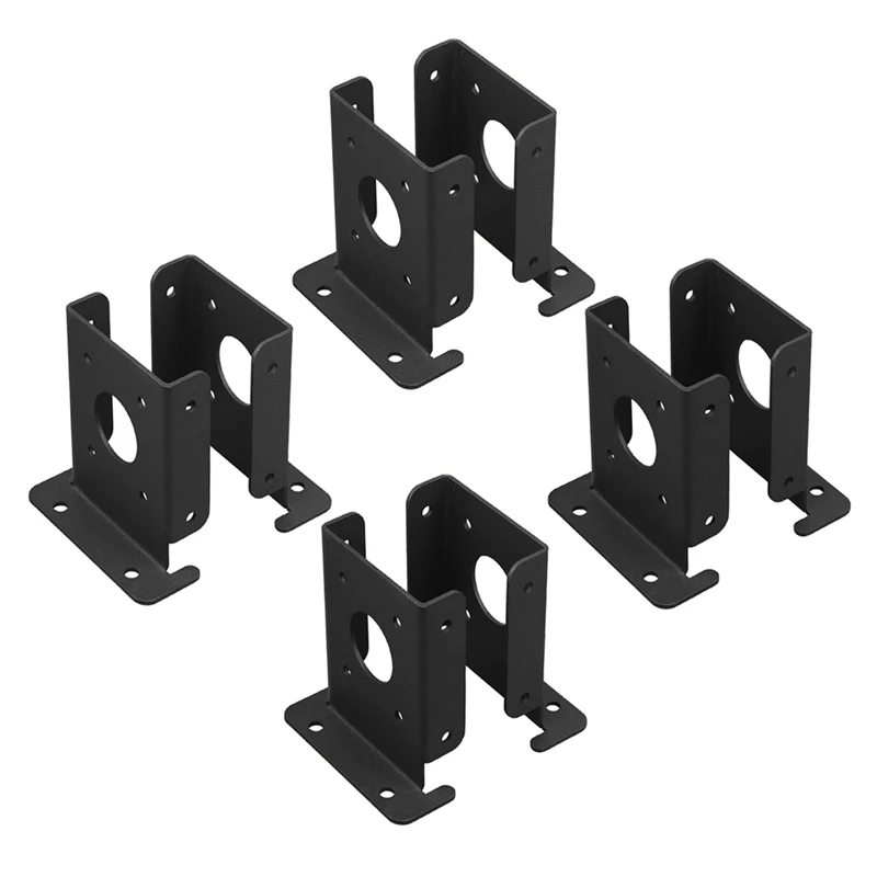 4pcs nastaviteľný drevený plot pergola post základné držiaky súprav