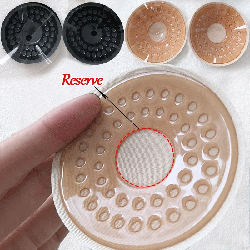 4pcs opakovane použiteľné neviditeľné silikónové kryt