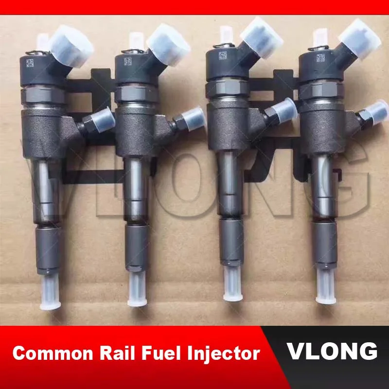 4PCS Originálny nový výdajník čerpadla inyektorová dýza Saic Maxus T60 Common Rail Diesel Injector 0445110592 0445110843 0445110844
