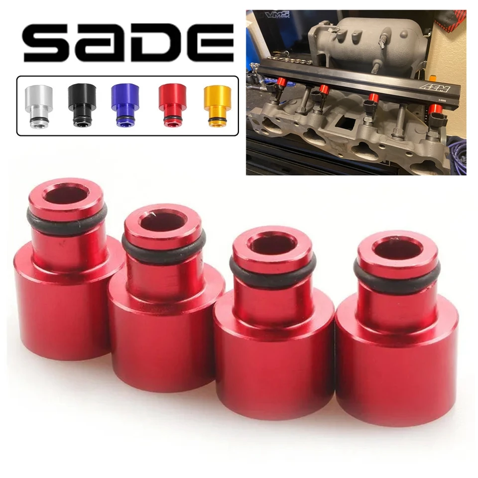 4pcs palivové injektorové adaptéry pre topánky pre sériu Honda Civic Integra B/D B16 B18 D16Z D16Y