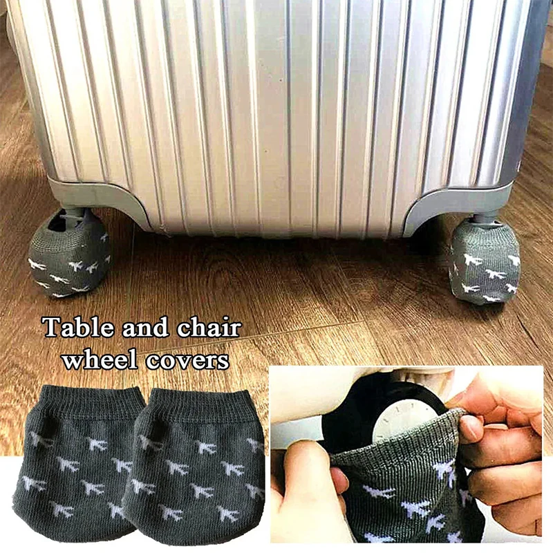 4pcs pletacie batožinové kolesá chránič krytu proti autorom stolovej nohy Kancelária Kreslo stoličky Caster Kryt Karty Karty