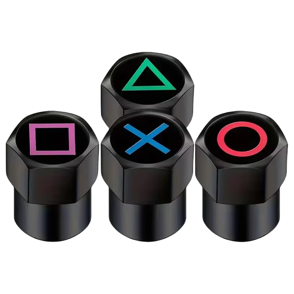 4pcs pneumatika stonka Air kryt vodotesného herného gombíka symbol pneumatiky Kolový kmeňový vzduch Ventil Dražná čiapka kryt vzduchovej pneumatiky Pneumatika Puzdro