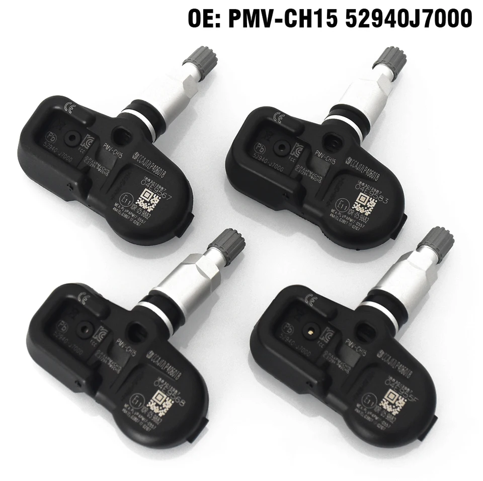 4pcs Senzor tlaku v pneumatikách Senzor tlaku TPMS 433MHz 52940J7000 pre Kia Ceed CD 2018 2019 2020 Styling automobilov