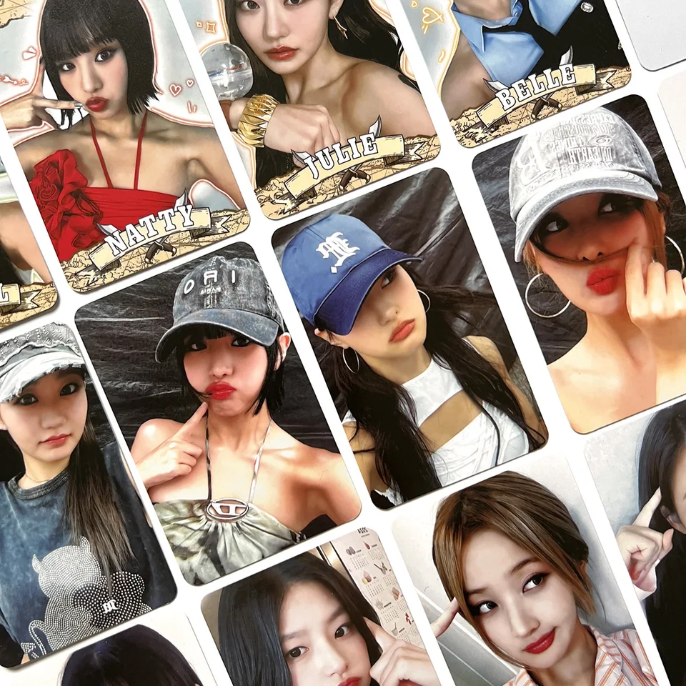 4pcs/set Kiss of Life Idol Girl New Lose Yourself Series Lomo Cards Haneul Belle Natty Julie Hd Printd Fanúšikovia Fanúšikov
