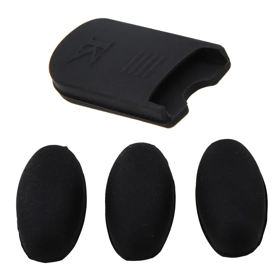 4pcs/set saxofón gumový odpočinok palca, vankúše, vankúšiky s dlaňami, chránič prstov pre alt/soprán/tenor sax