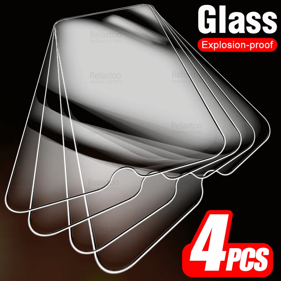 4pcs temperované ochranné sklo pre Samsung Galaxy A22 A32 A52 A72 5G 4G A 22 32 52 72 HD 9H