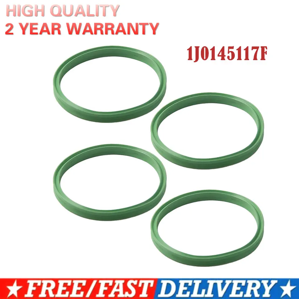 4pcs tesniaci gumový prsteň medzichladič Turbocharger potrubie tesniaci hadica O-krúžok 3C0145117f pre Audi A1 A3 A4 CAR 1J0145117G