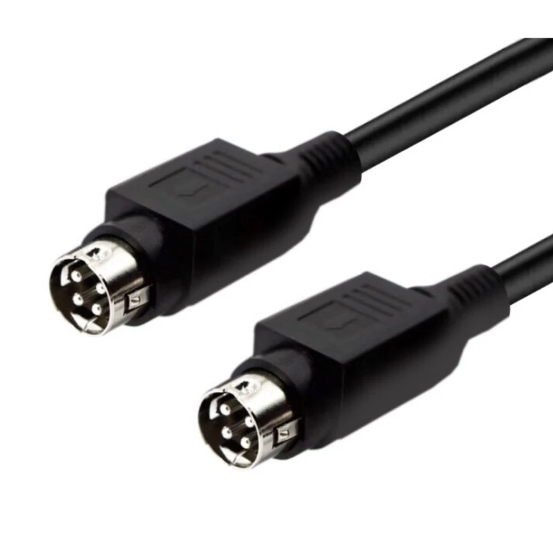 4pin din Male to samec adaptéry predlžovací kábel pre R1700BTR1600TIII reproduktor Solid Connect Cord Din 4pin mužský drôt