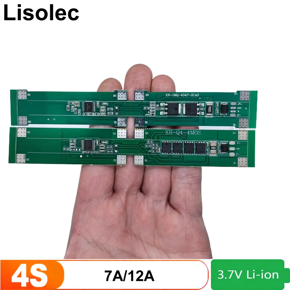 4S 14.8V lítiová batéria BMS 7A 12A PCB Protect Modul nabíjania 16,8 V Li-Ion Polymer Battery PCM obvod