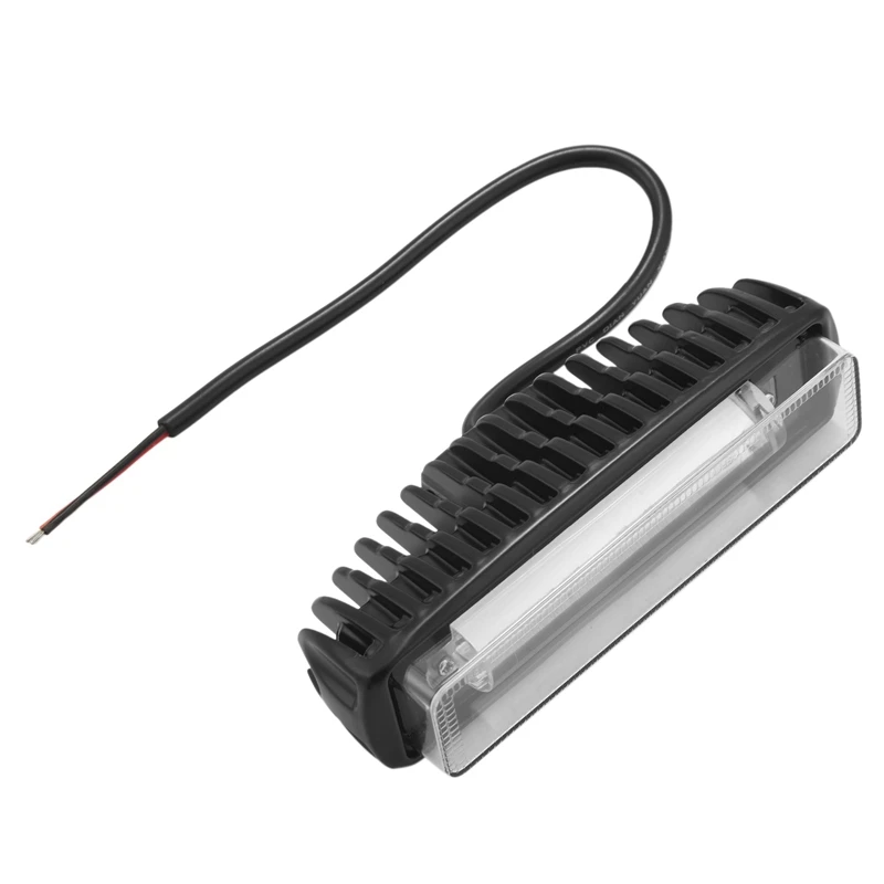 4x 4 palce 30 W modrá čiara LED diódy LED na vysokozdvižné vozíky Automobil s výstražnou lampu Svetelného baru Danger Area Light, 10-80V (1ks)