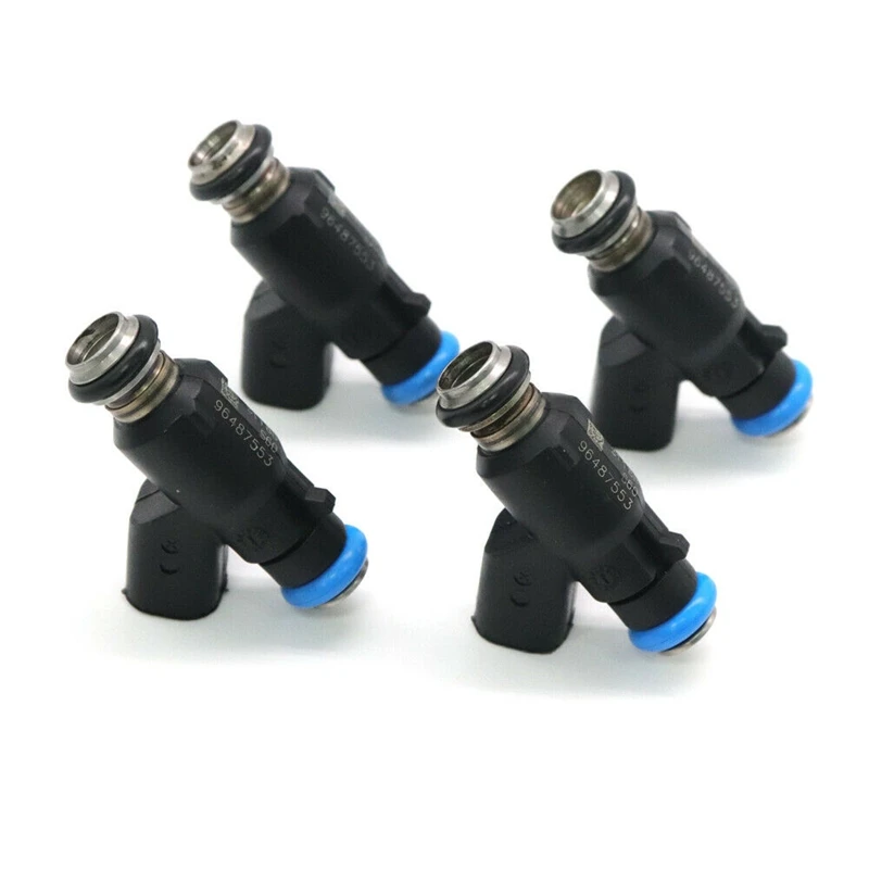 4x 96487553 Injektor paliva pre Chevrolet Aveo Aveo5 06-08 Pontiac Wave Wave5 1,6L