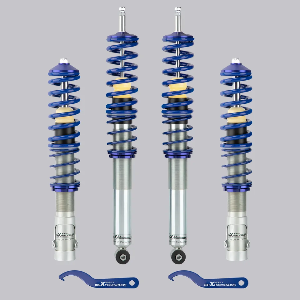 4x Coilover Coilovers absorbér pre Volkswagen Golf MK2 19E, 1G1 MK3 Vento Corrado