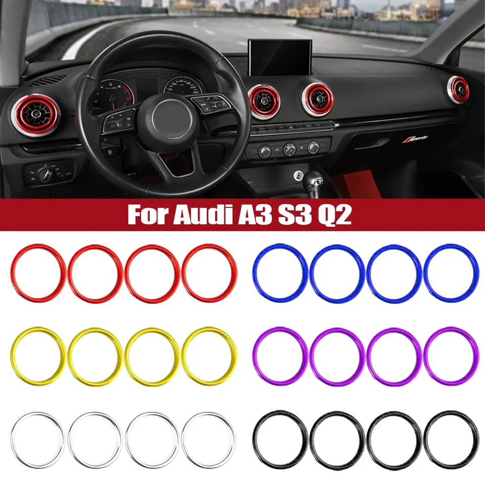 4x klimatizácia automobilu Air Vetlet Outlet Cover Orez