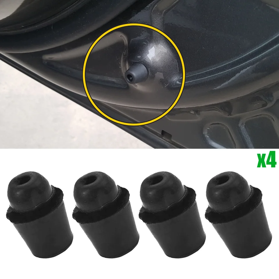 4x pre Renault Duster 2009 2010 2012 2012 2013 2014 2015 2016 2017 2018 2018 Automatické dvere nárazníka Truck Buffer Bump Bump Stop Gumber