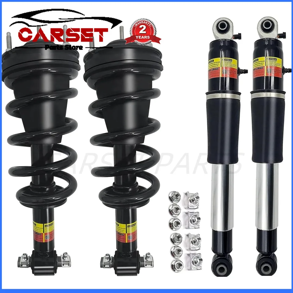 4x predné a zadné šoky vzpery na roky 2007-2014 Cadillac Escalade Chevy Avalanche Tahoe Suburban GMC Yukon XL19353951 23487280