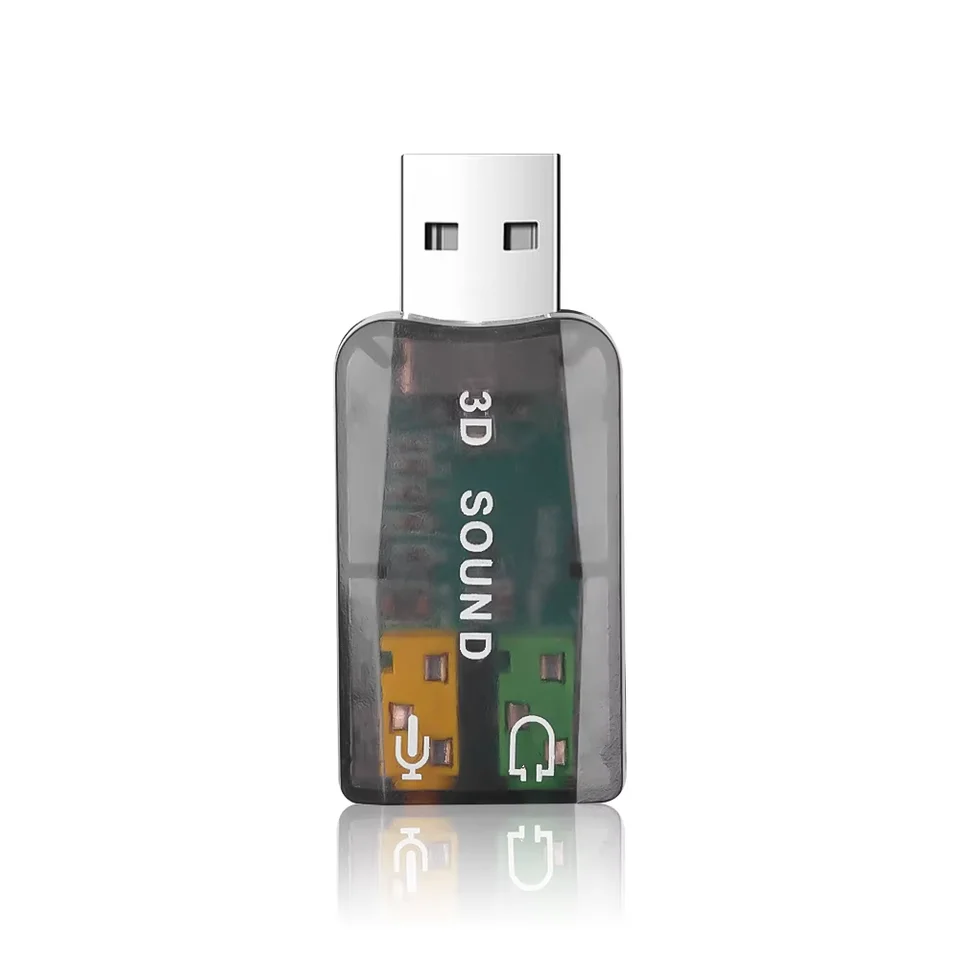 5.1 Zvukový kanál USB nezávislá zvuková karta Externý počítač, ktorý nahradí notebook PCI USB Zvukovú kartu USB do Audio rozhrania