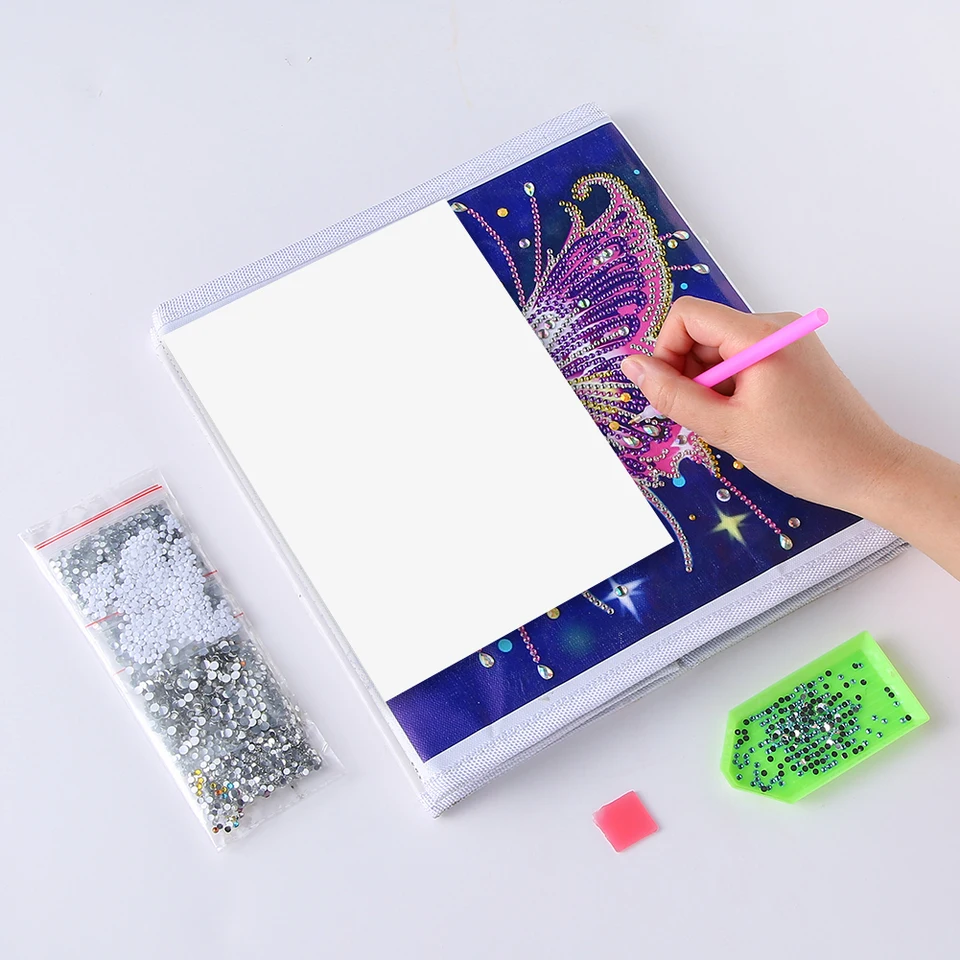5/10/20ks DIY Diamond Mosaic Cover Anti-Dirty Ochrana Uvoľnite papier A4/A5 Diamond Mosaic Cross Stitch Príslušenstvo