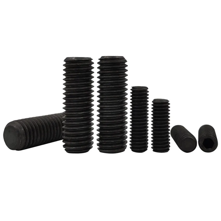 5/10/20ks hex hex Socket Set Crub Screp Cup pint čierne skrutky 12,9 stupňa M3 M4 M5 Hexagon