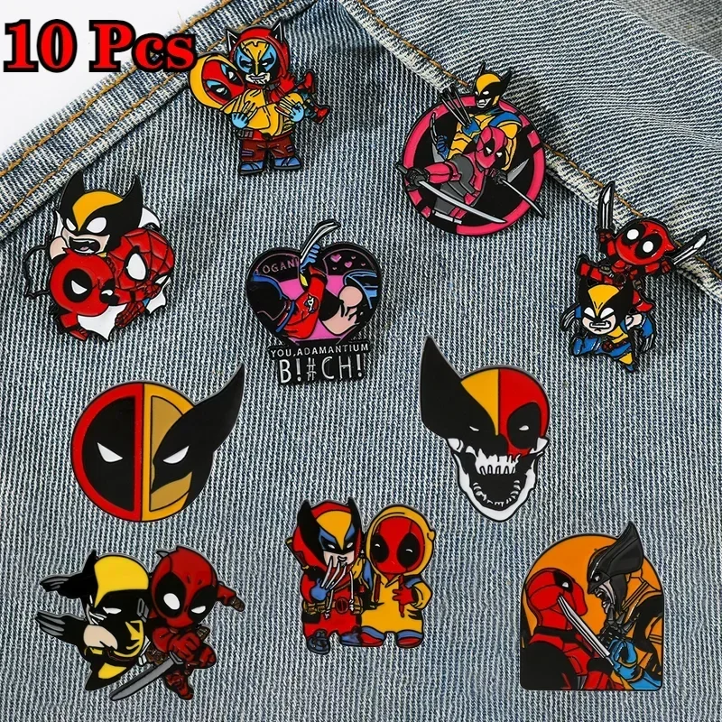 5-10 ks/set 1set Deadpool a Wolverine smalt