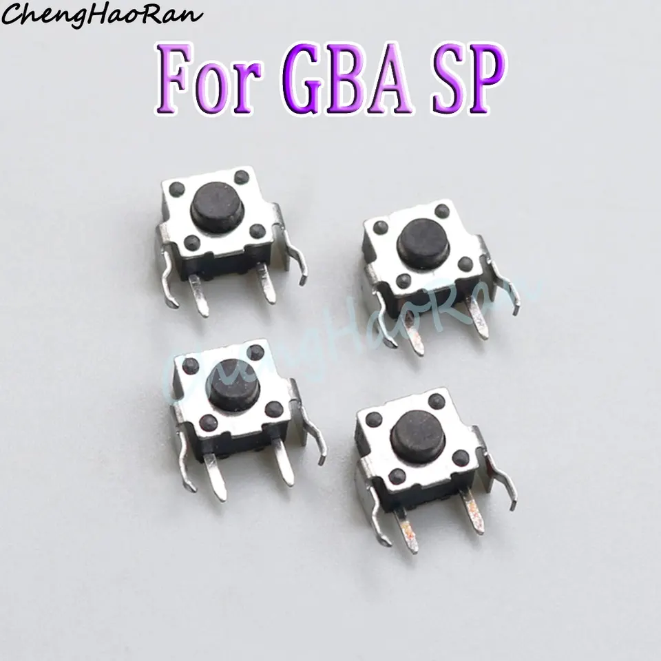 5/10 PCS pre tlačidlo Spúšťače pravého ramena GBA SP pre Gameboy Advance SP Controller LR Key Micro Switch Výmena dielov