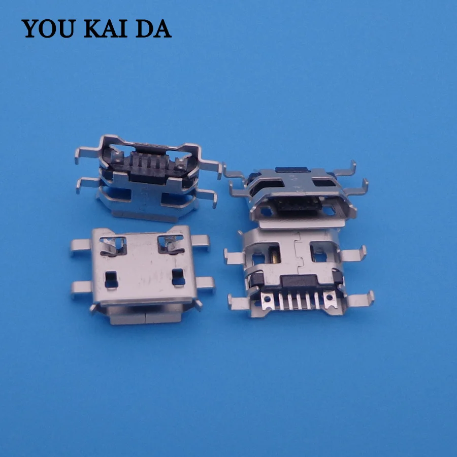 5-1000ks Micro USB 2.0 ženský konektor/USB Jack Mobilný telefón tablet Micro USB Jack Charge Socket 7-Pin 7p