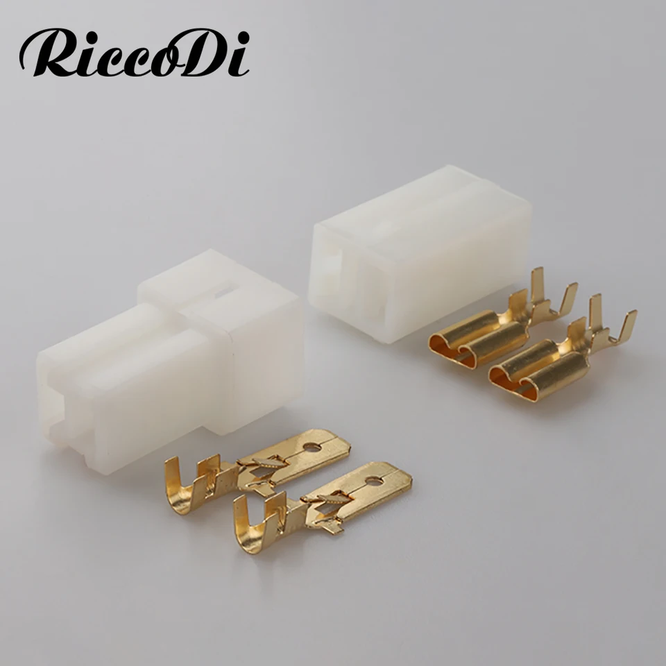 5-100sets 2 otvor 7,8 mm séria elektrických vozidiel automobilový konektor automobil s hmlou svetlo svetlo DJ7022-7.8-11 DJ7022-7.8-21