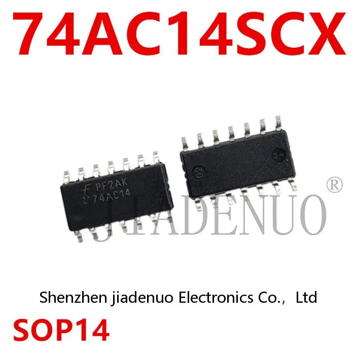 (5-10ks) 100% nový 74AC14SCX SOP-14 Body Body 74AC14 3,9 mm čipovej sady