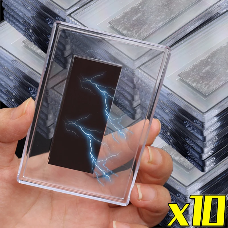5/10ks magnetické chladničky Akrylové držiak na fotorámko DIY priehľadné chladničky Magnet slepka na domácu kanceláriu SKLADU