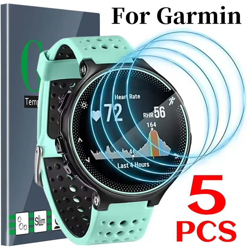 5/11ks temperovaný sklenený chránič obrazovky alebo Garmin Forerunner 165 965 945 935 220 225 230 235 255 735xt 620 Ochranné filmy