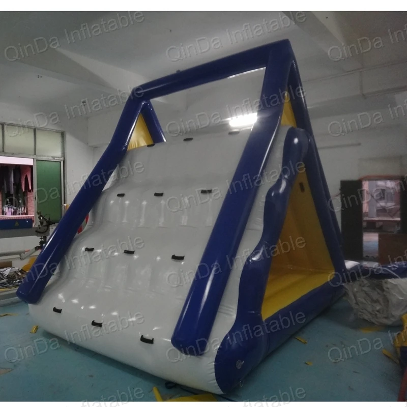 5*2,5*4 metre nafukovacie plávajúce ostrovné ostrovné nafukovacie vodné sklíčka pre dospelých nafukovací vodný park